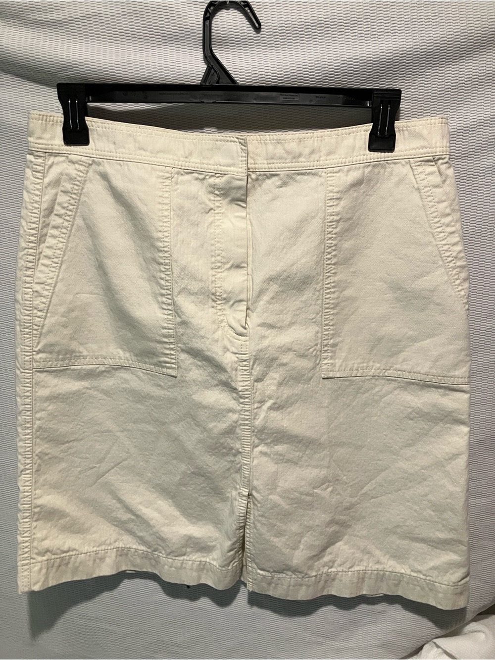 J. Crew Off-White Cotton Skirt - Picture 9 of 9